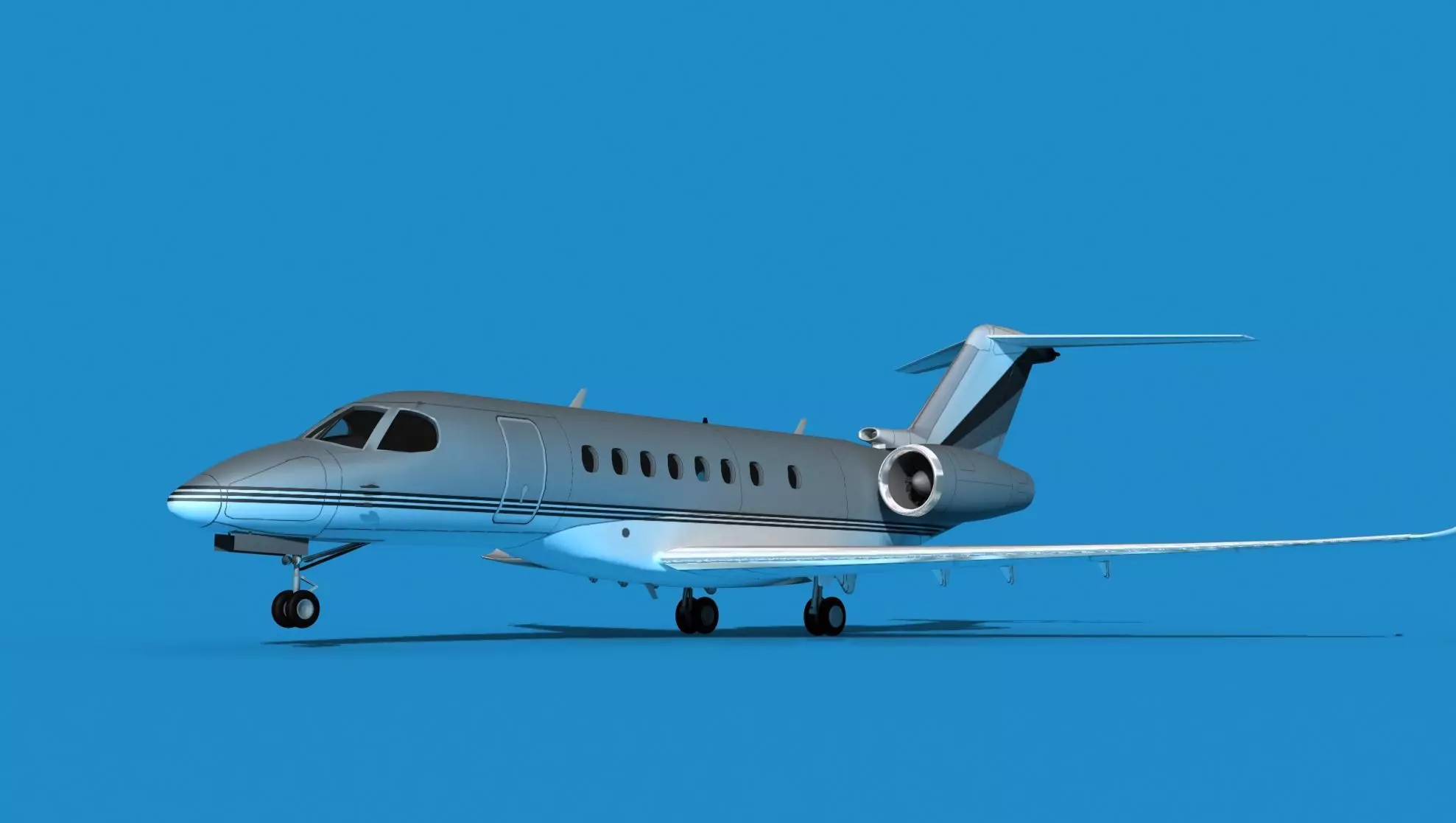 Cessna Citation C700 Longitude V09 3D model_0