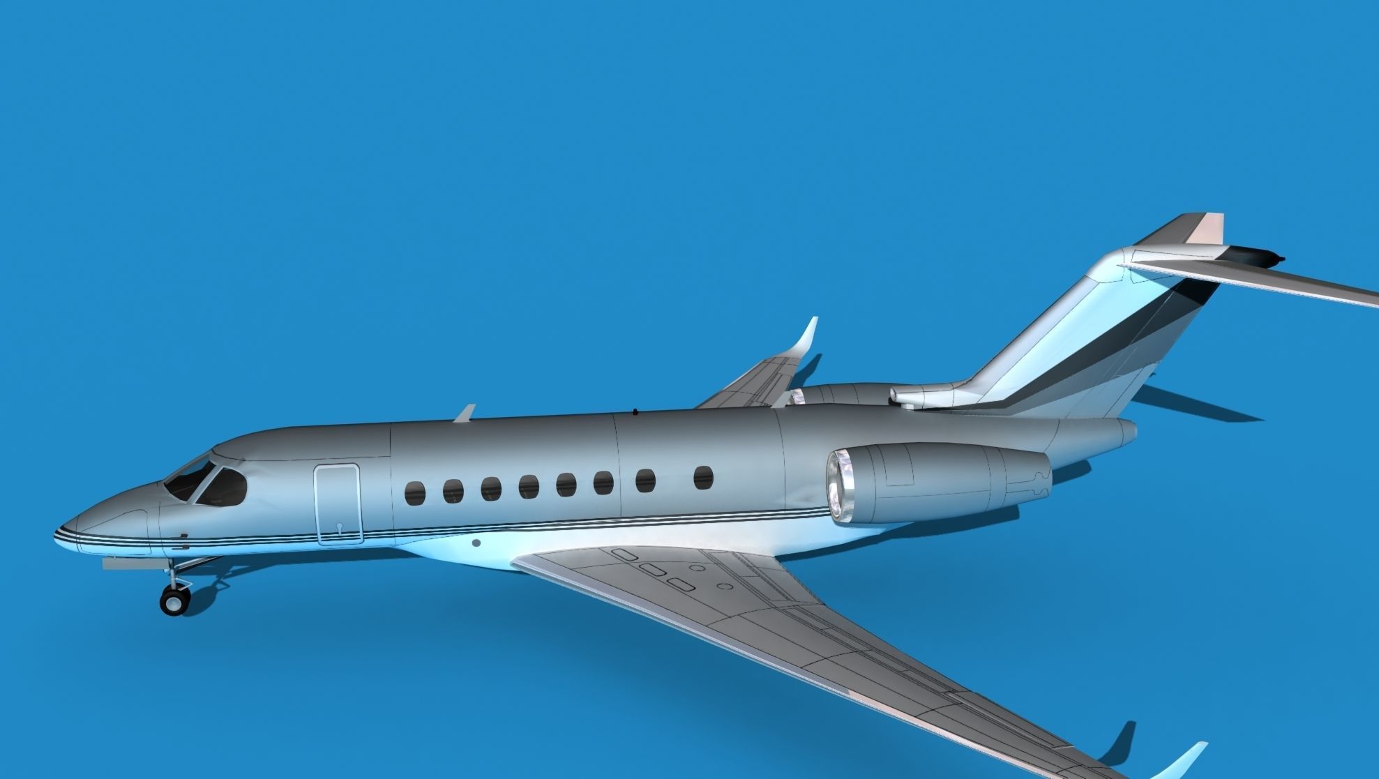 Cessna Citation C700 Longitude V09 3D model_9