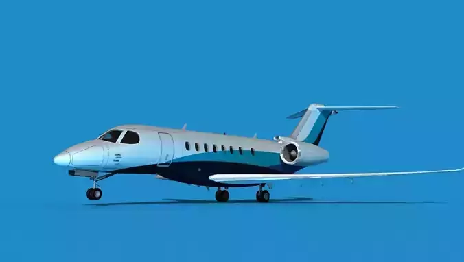Cessna Citation C700 Longitude V15 3D model