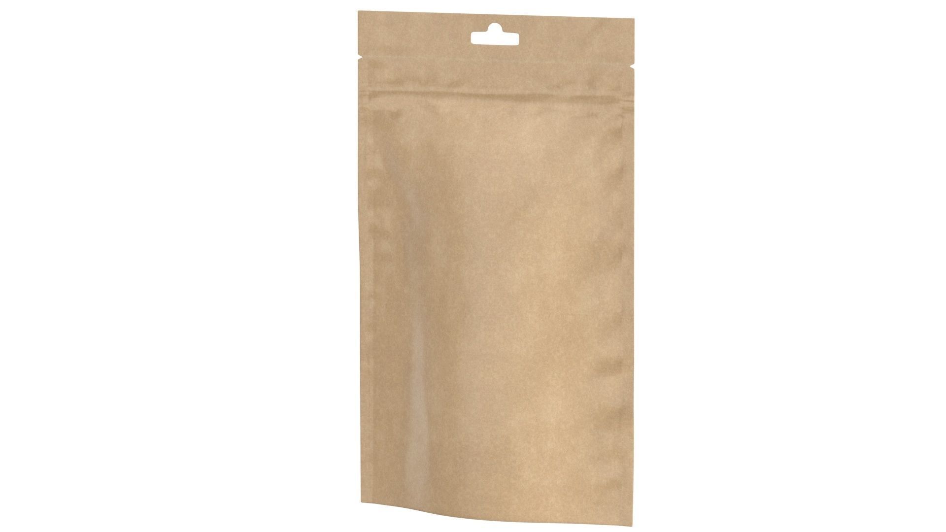Paper pouch v5 PBR 3D model_1