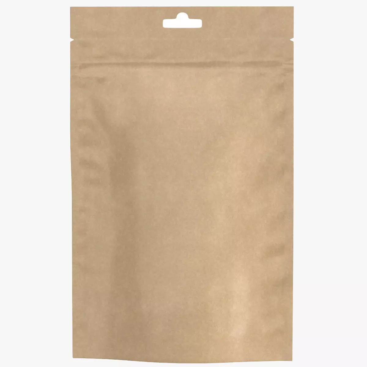 Paper pouch v5 PBR 3D model_0