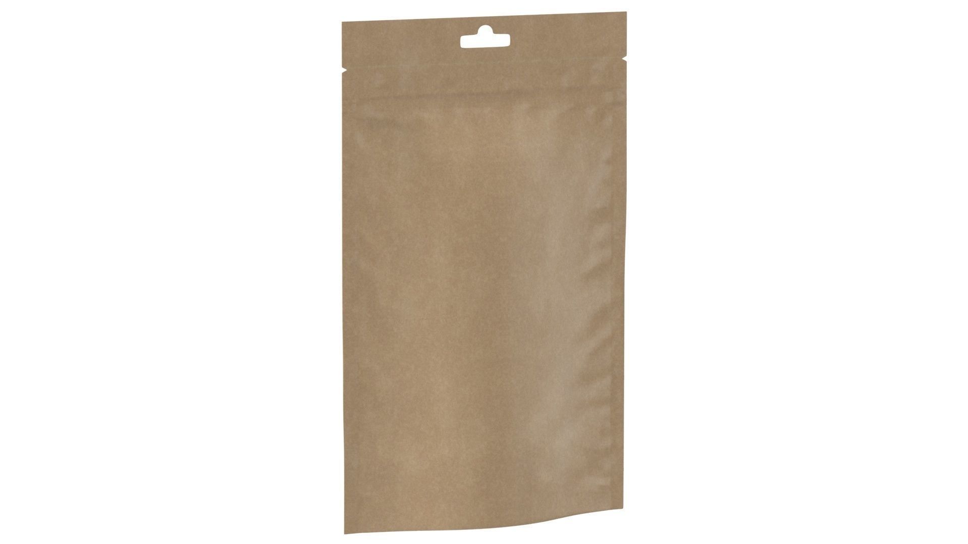 Paper pouch v5 PBR 3D model_3