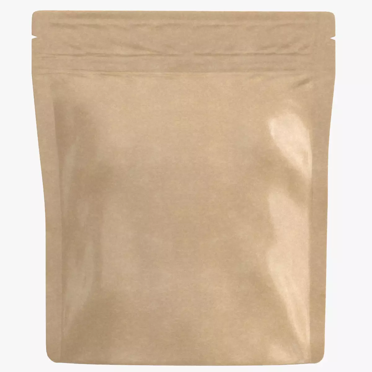 Paper pouch v6 PBR 3D model_0