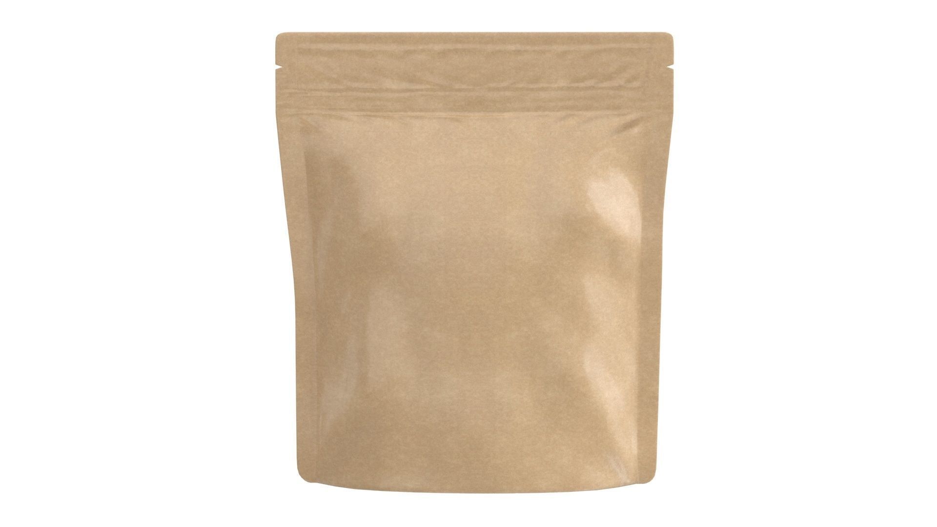 Paper pouch v6 PBR 3D model_1