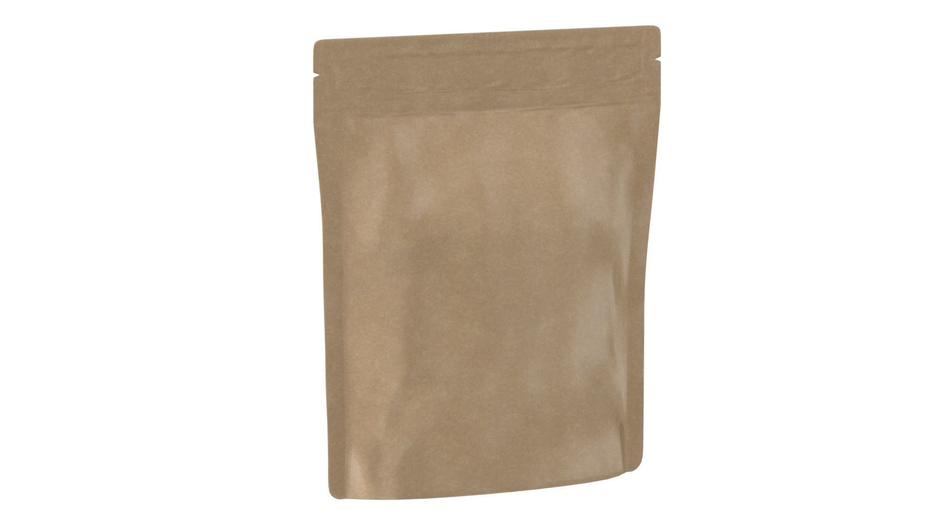 Paper pouch v6 PBR 3D model_4