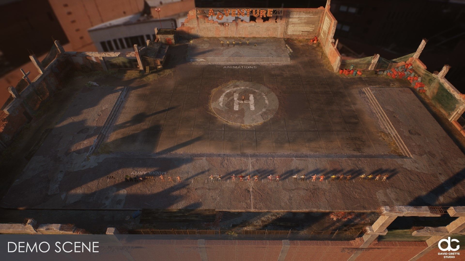 Adventure Character Jane from Pack 1 Low-poly 3D model_12