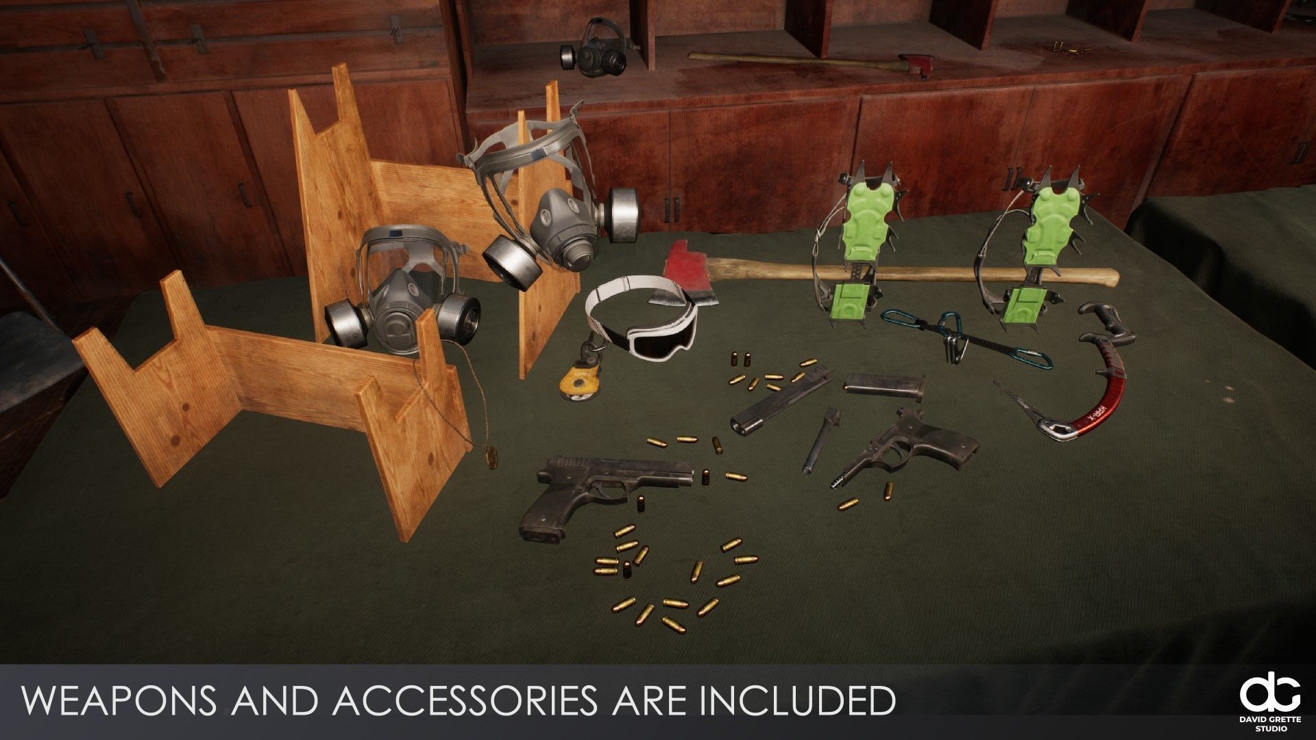 Adventure Character Jane from Pack 1 Low-poly 3D model_30