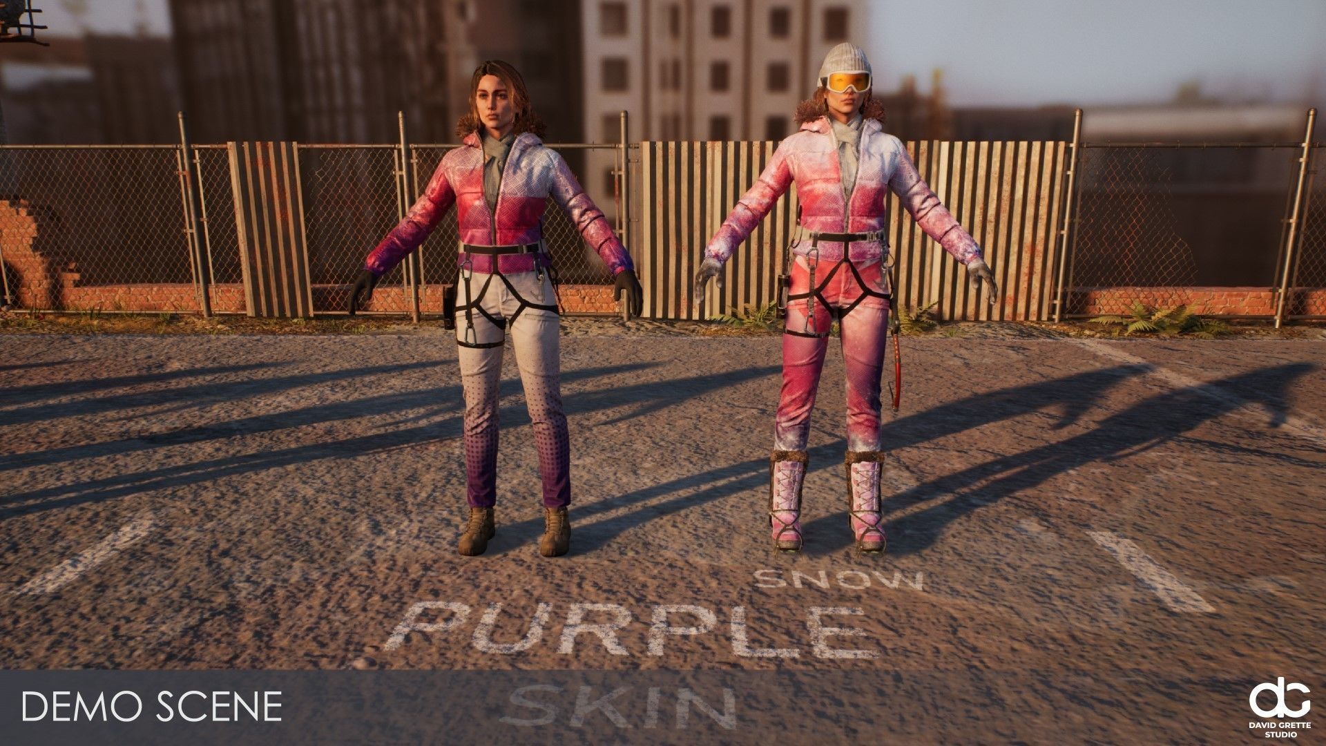 Adventure Character Jane from Pack 1 Low-poly 3D model_25