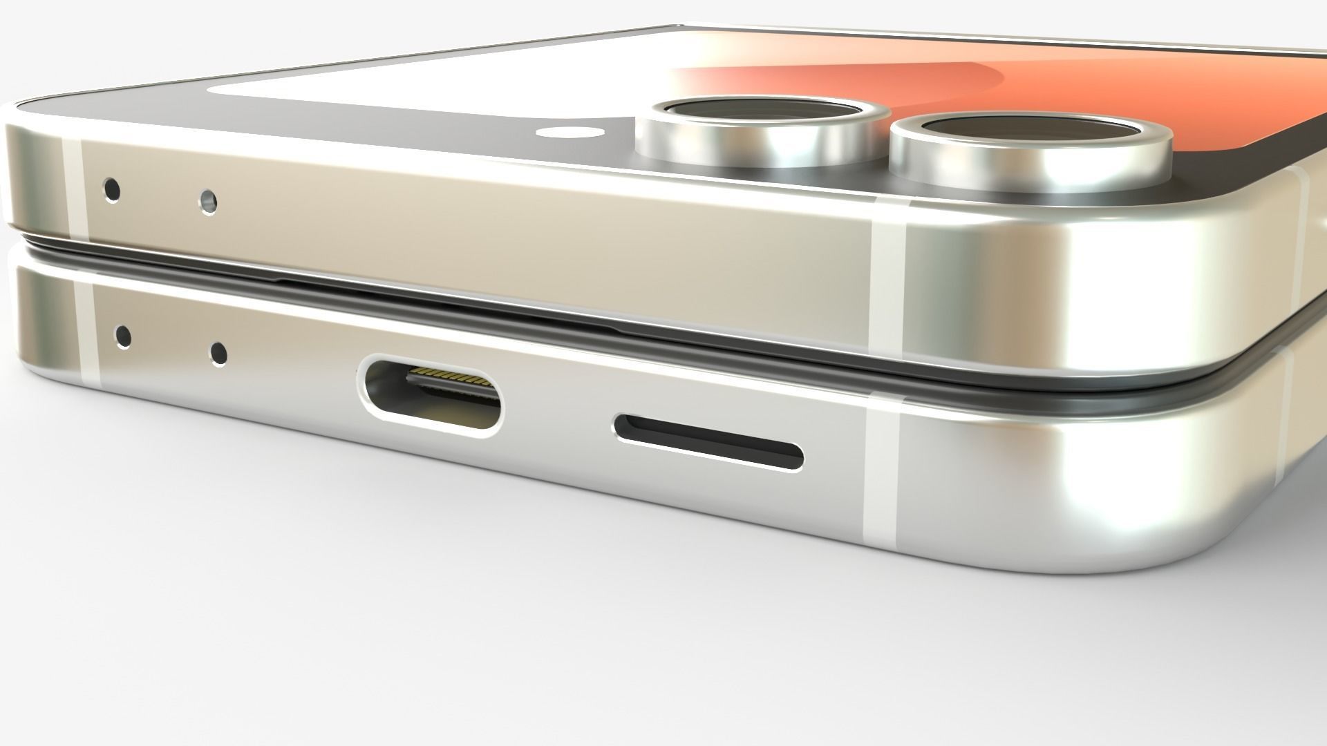 Samsung Galaxy Z Flip 6 Exclusive Colors 3D model_8