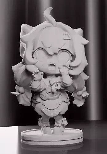 Encore Chibi Figure  Wuthering Waves