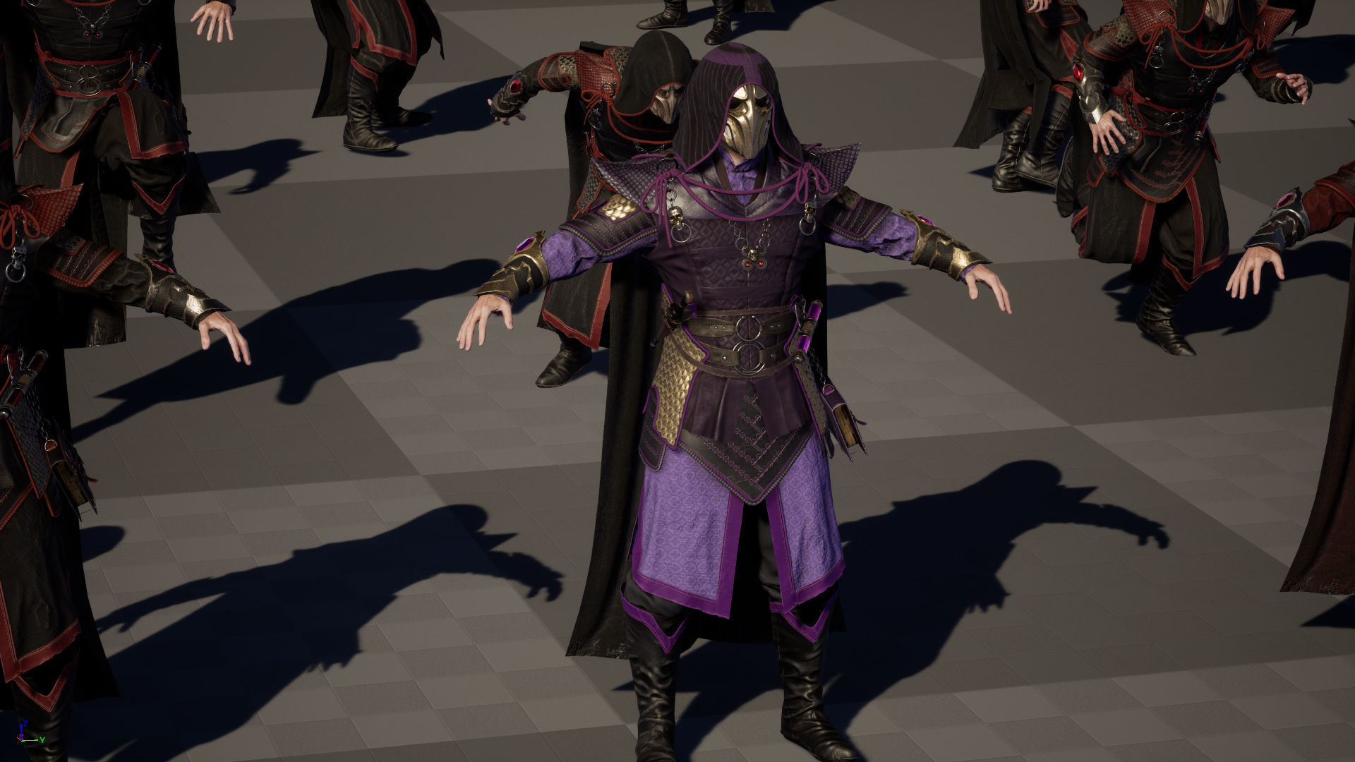 Dark Magican Low-poly 3D model_36