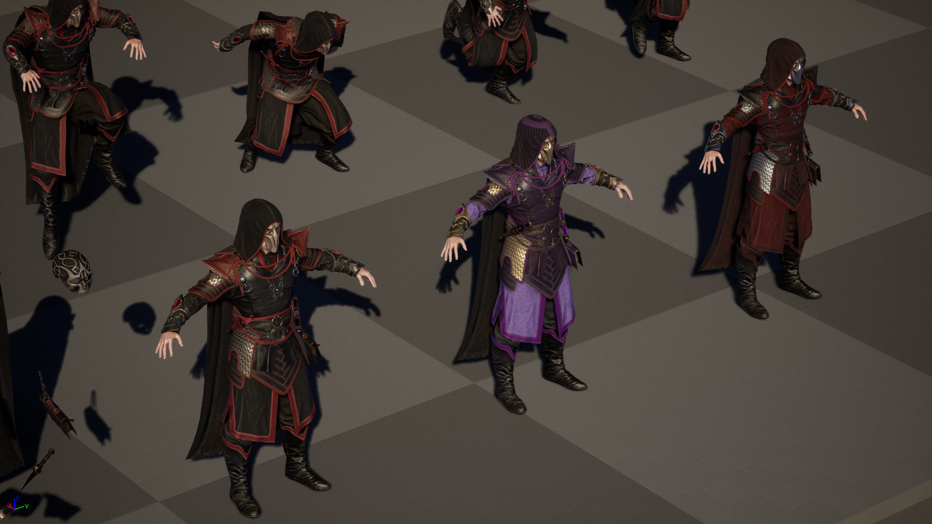 Dark Magican Low-poly 3D model_41