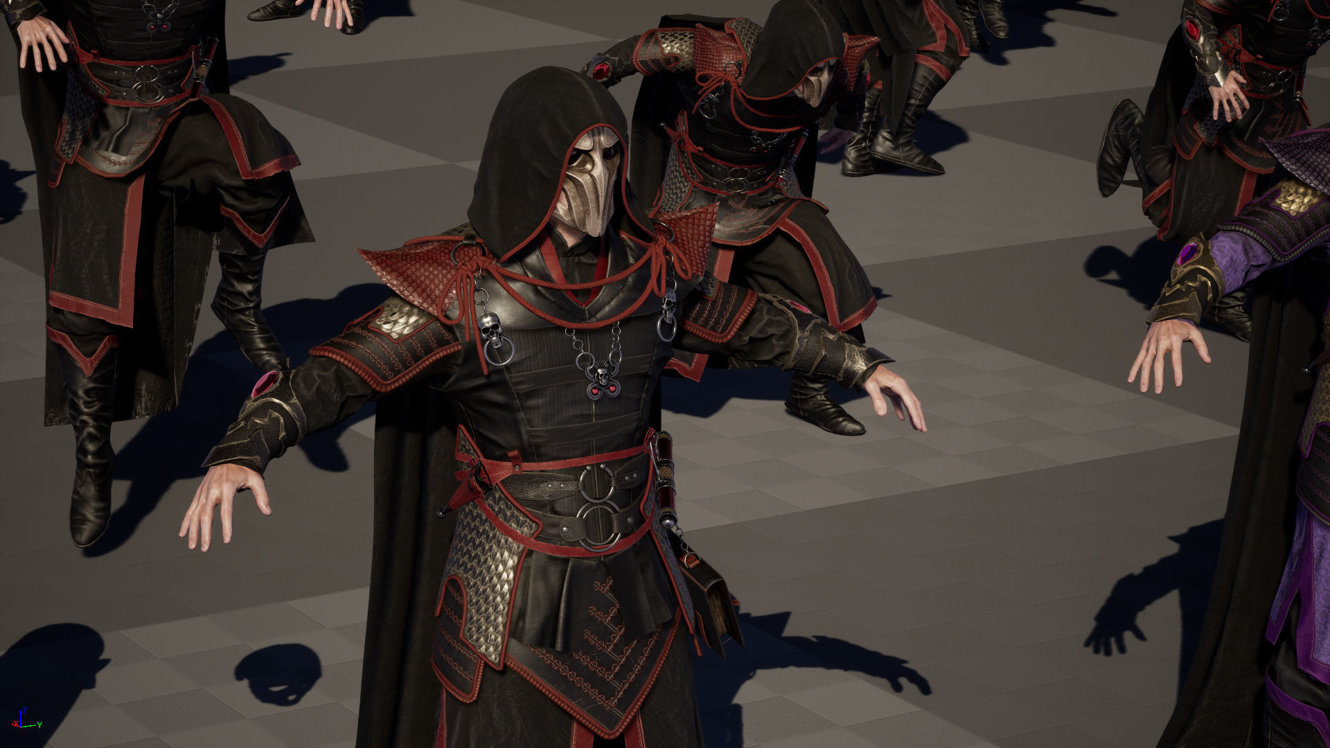 Dark Magican Low-poly 3D model_35