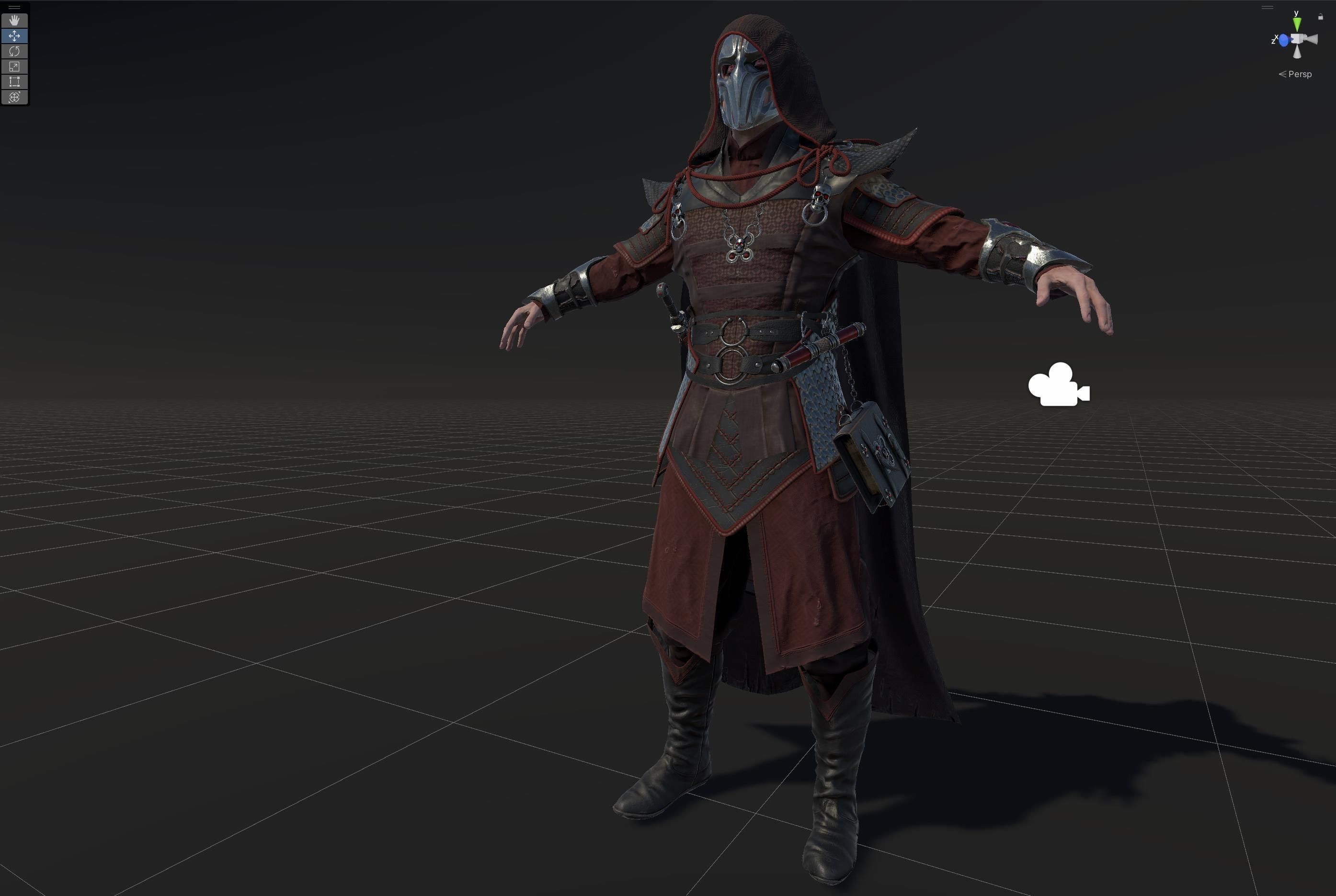 Dark Magican Low-poly 3D model_42