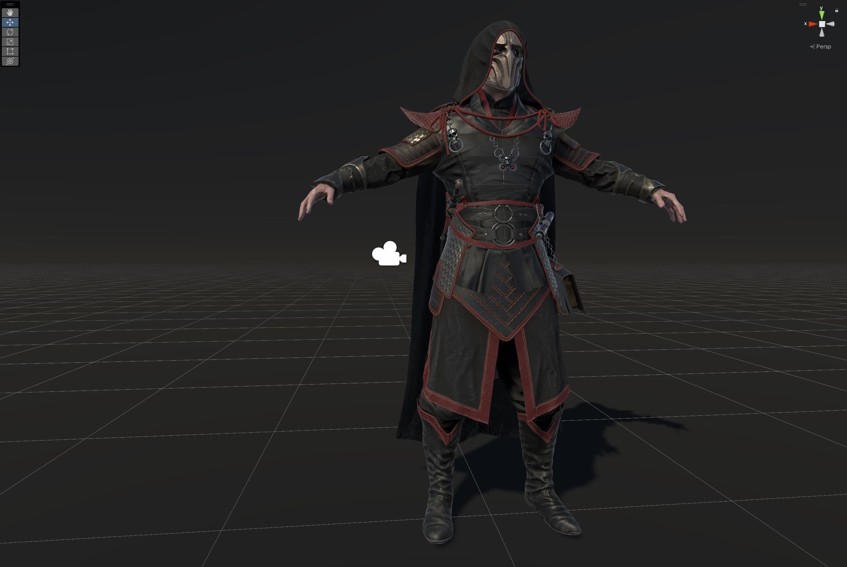 Dark Magican Low-poly 3D model_43