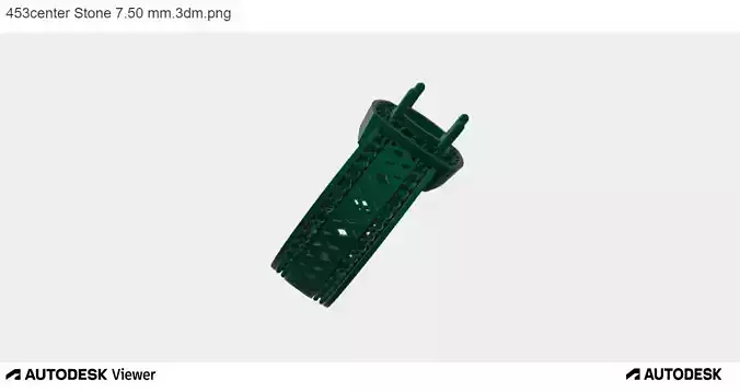 Men Ring with a Round Cut Center Stone