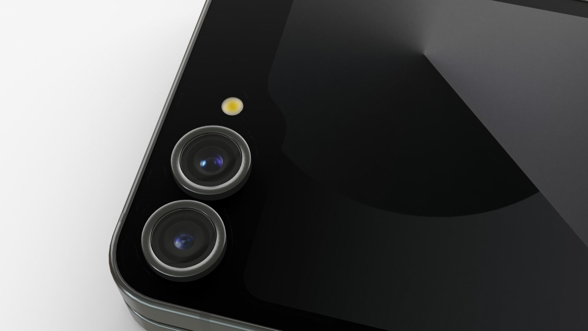 Samsung Galaxy Z Flip 6 Black 3D model_11