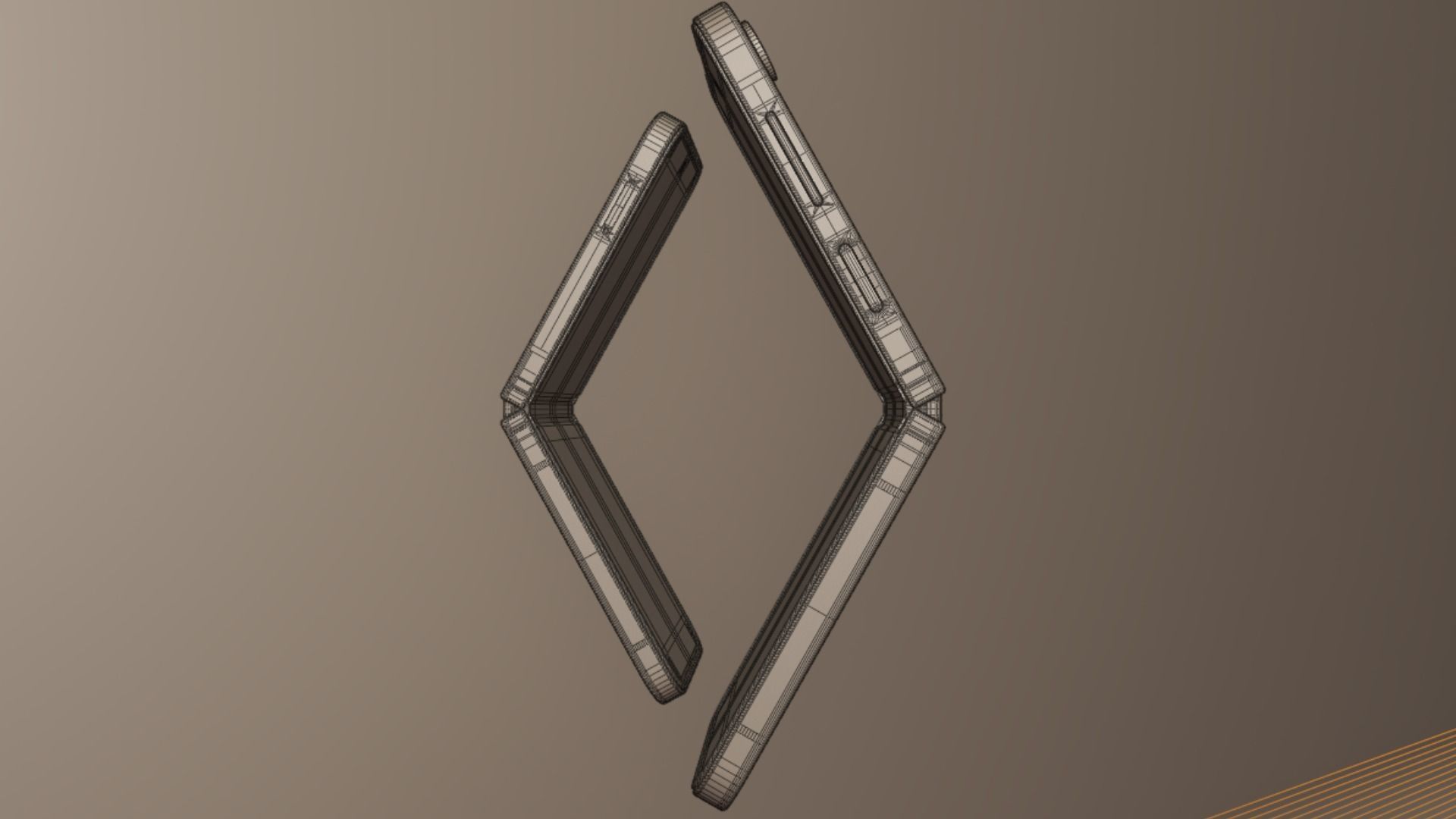 Samsung Galaxy Z Flip 6 Black 3D model_9