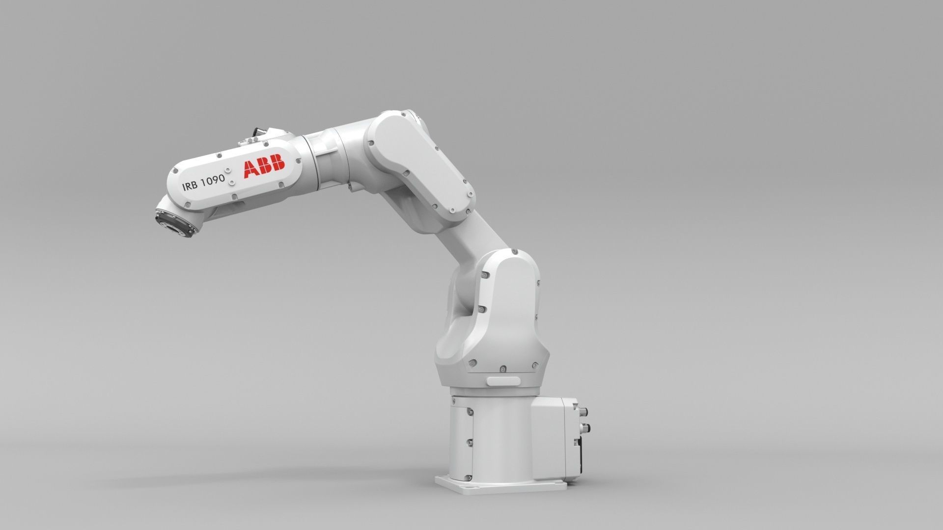 Robotic Arm ABB irb 1090 3D model_14