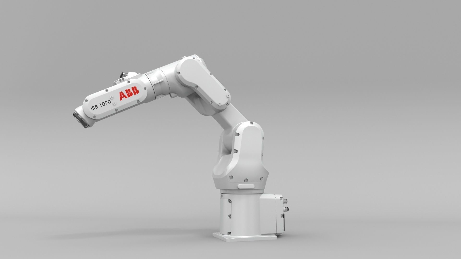 Robotic Arm ABB irb 1090 3D model_9