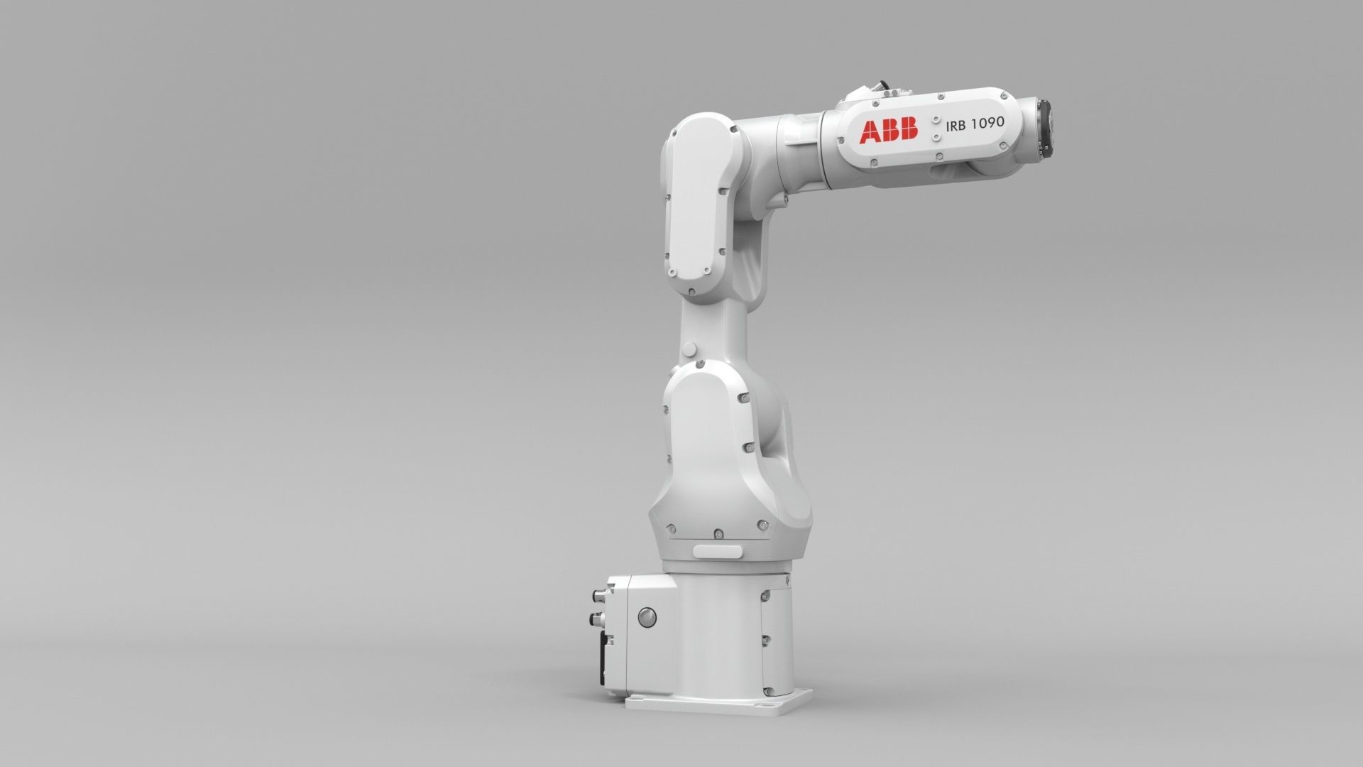 Robotic Arm ABB irb 1090 3D model_3