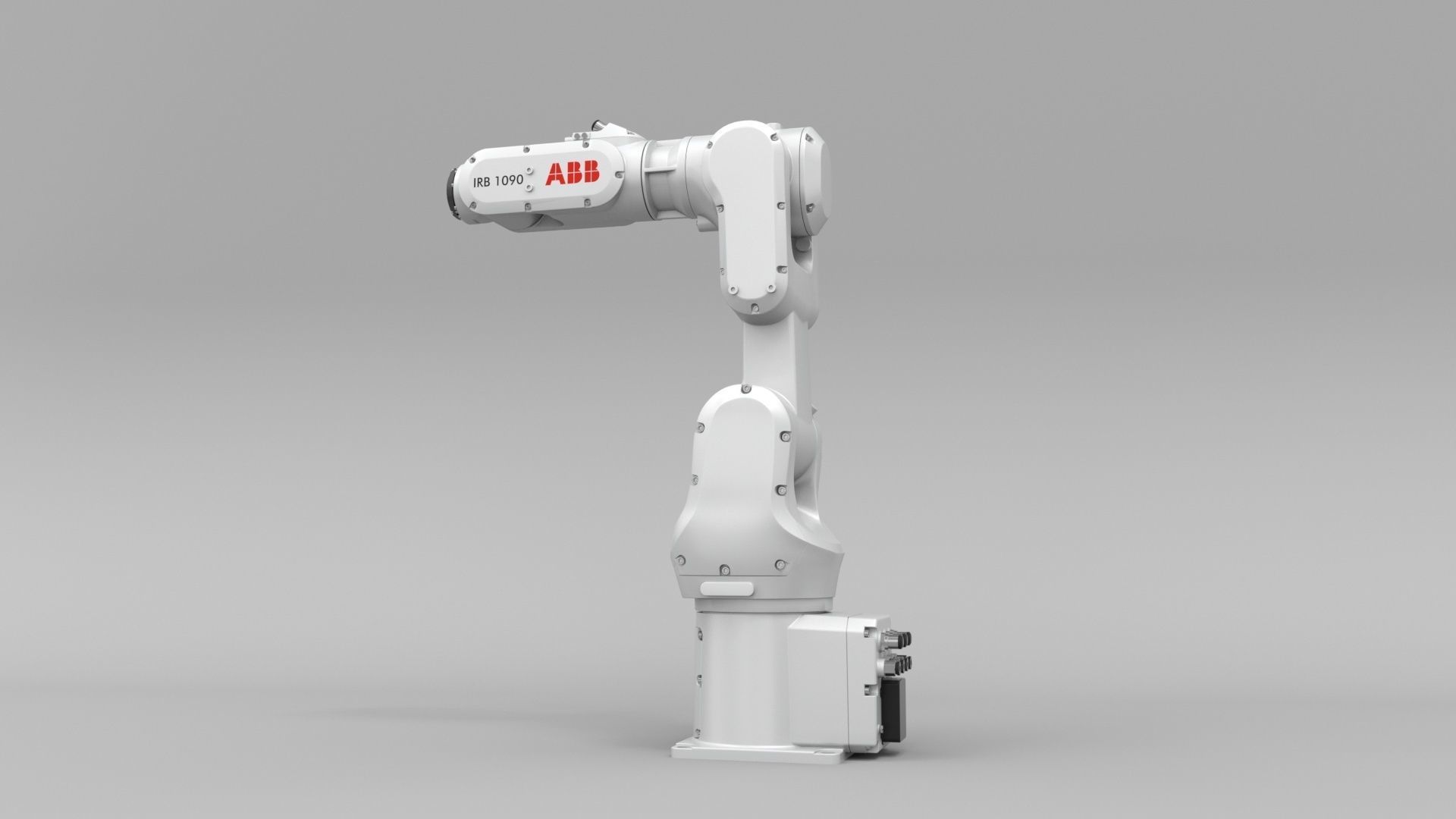 Robotic Arm ABB irb 1090 3D model_5