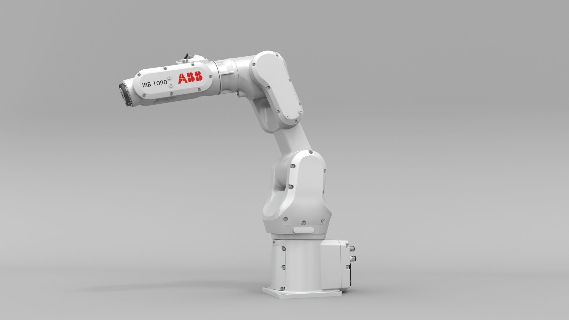 Robotic Arm ABB irb 1090 3D model_8