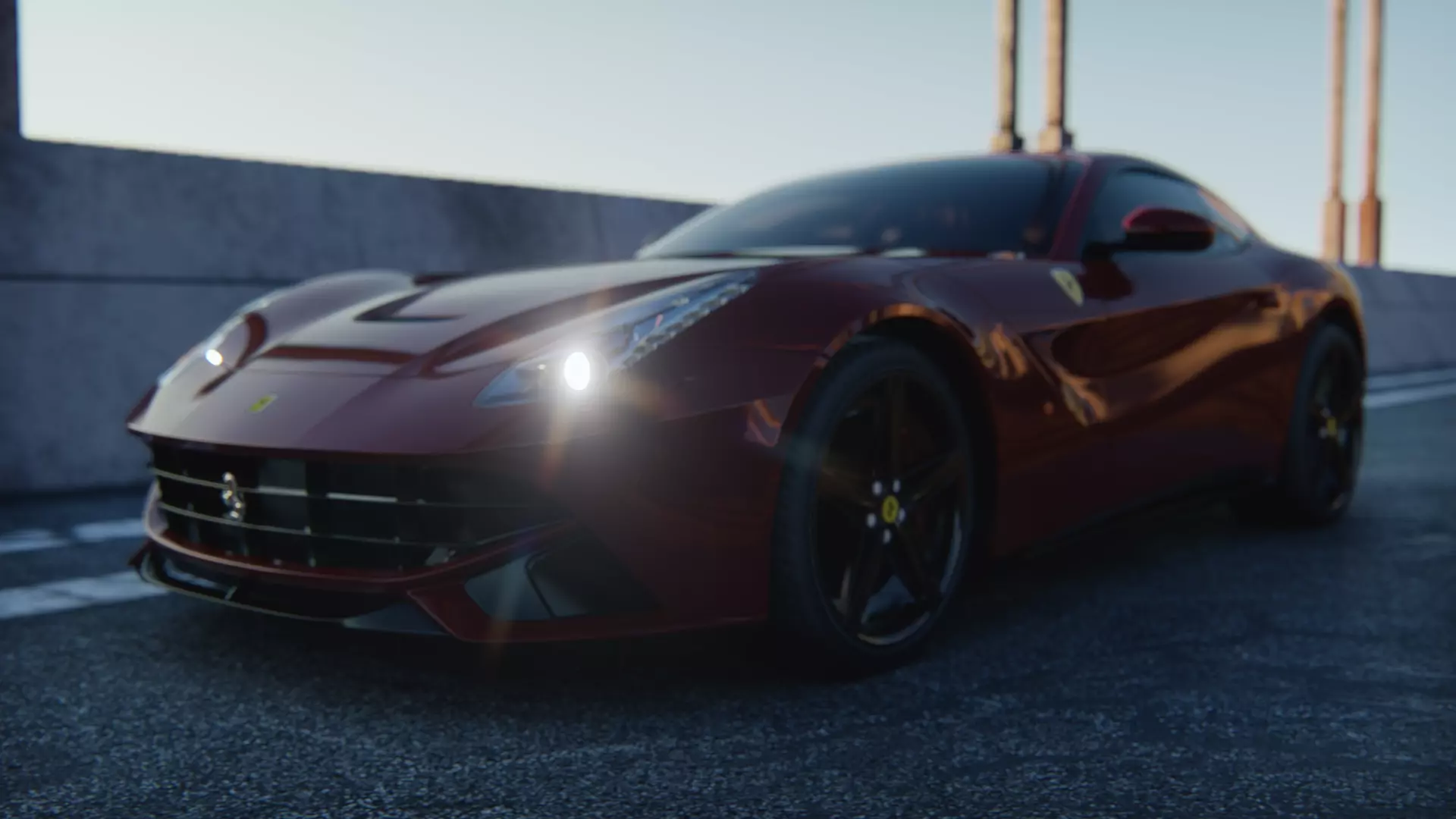 Ferrari F12 Berlinetta 2017 3d model 3D model_0