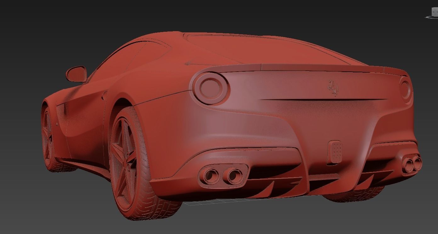 Ferrari F12 Berlinetta 2017 3d model 3D model_4