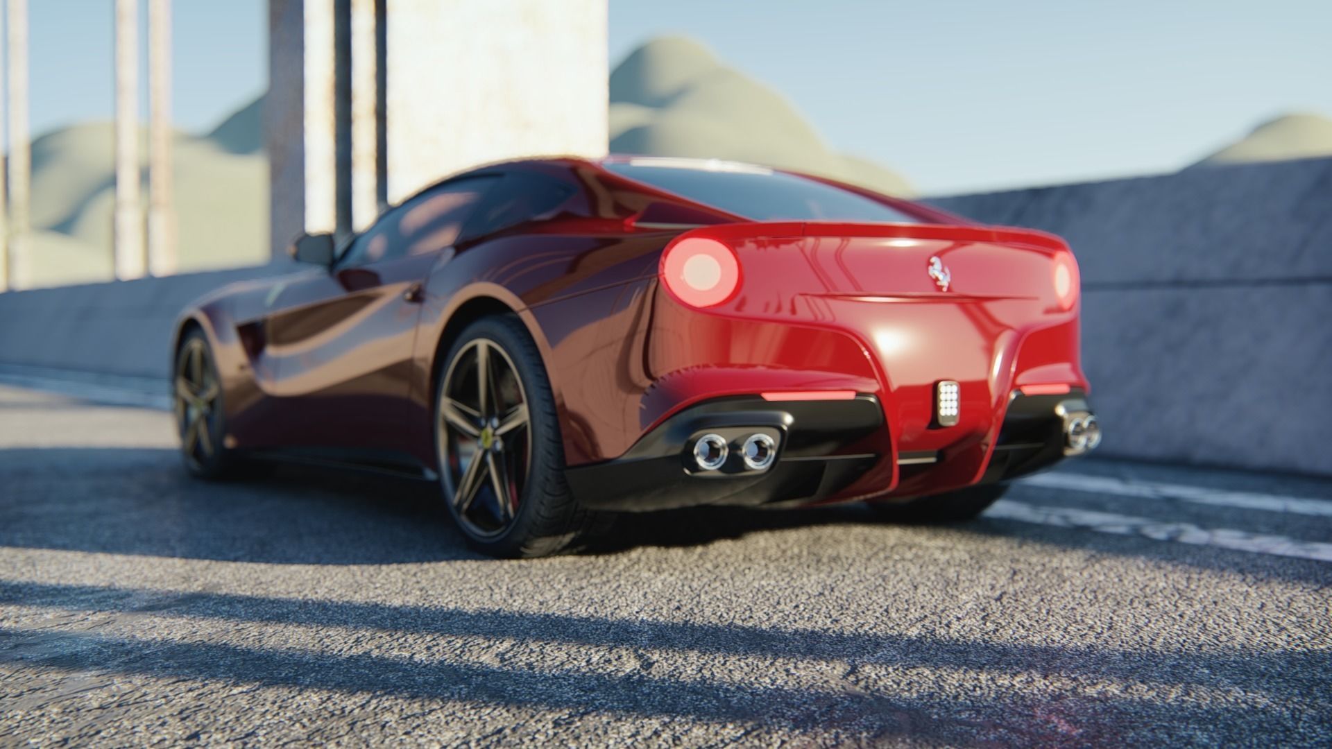 Ferrari F12 Berlinetta 2017 3d model 3D model_18