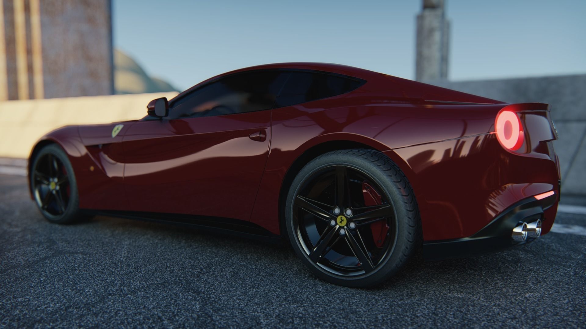 Ferrari F12 Berlinetta 2017 3d model 3D model_14