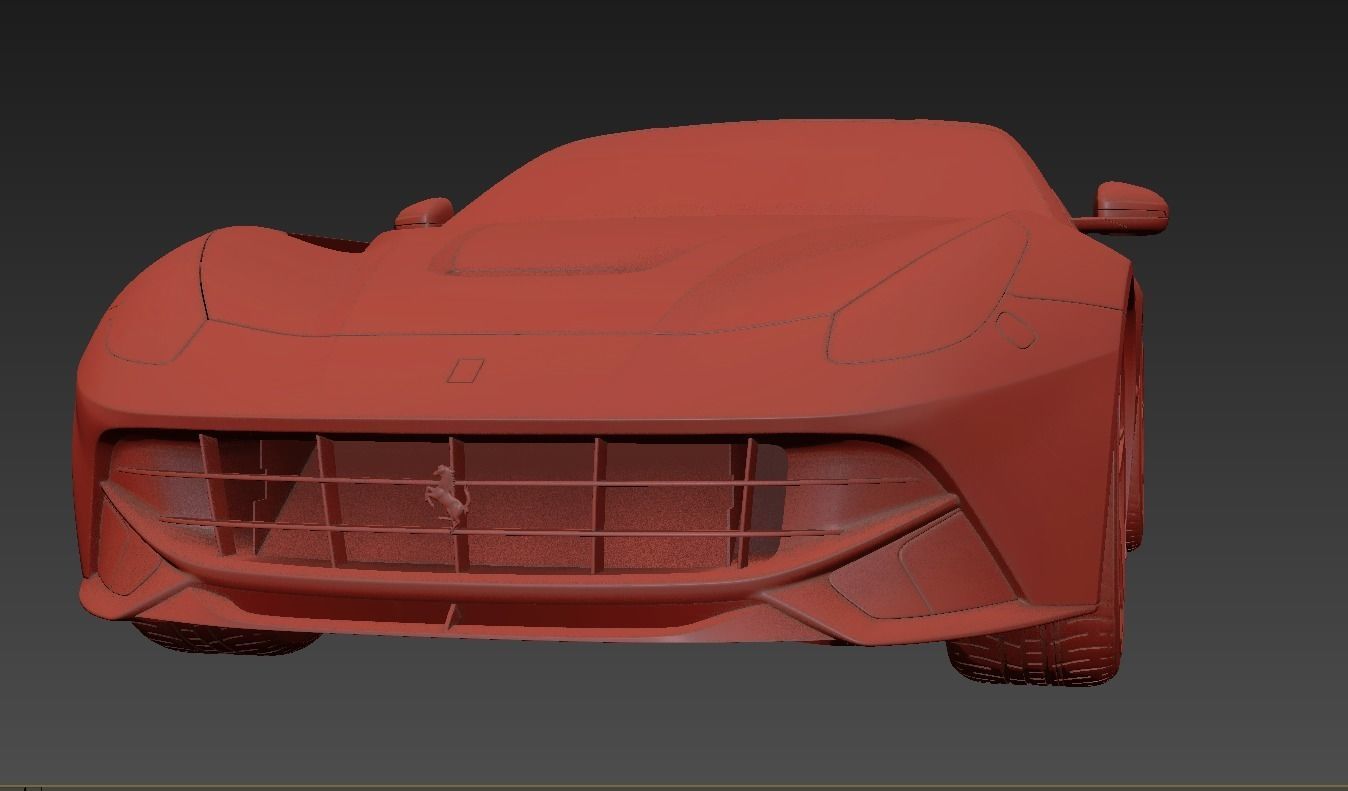 Ferrari F12 Berlinetta 2017 3d model 3D model_5