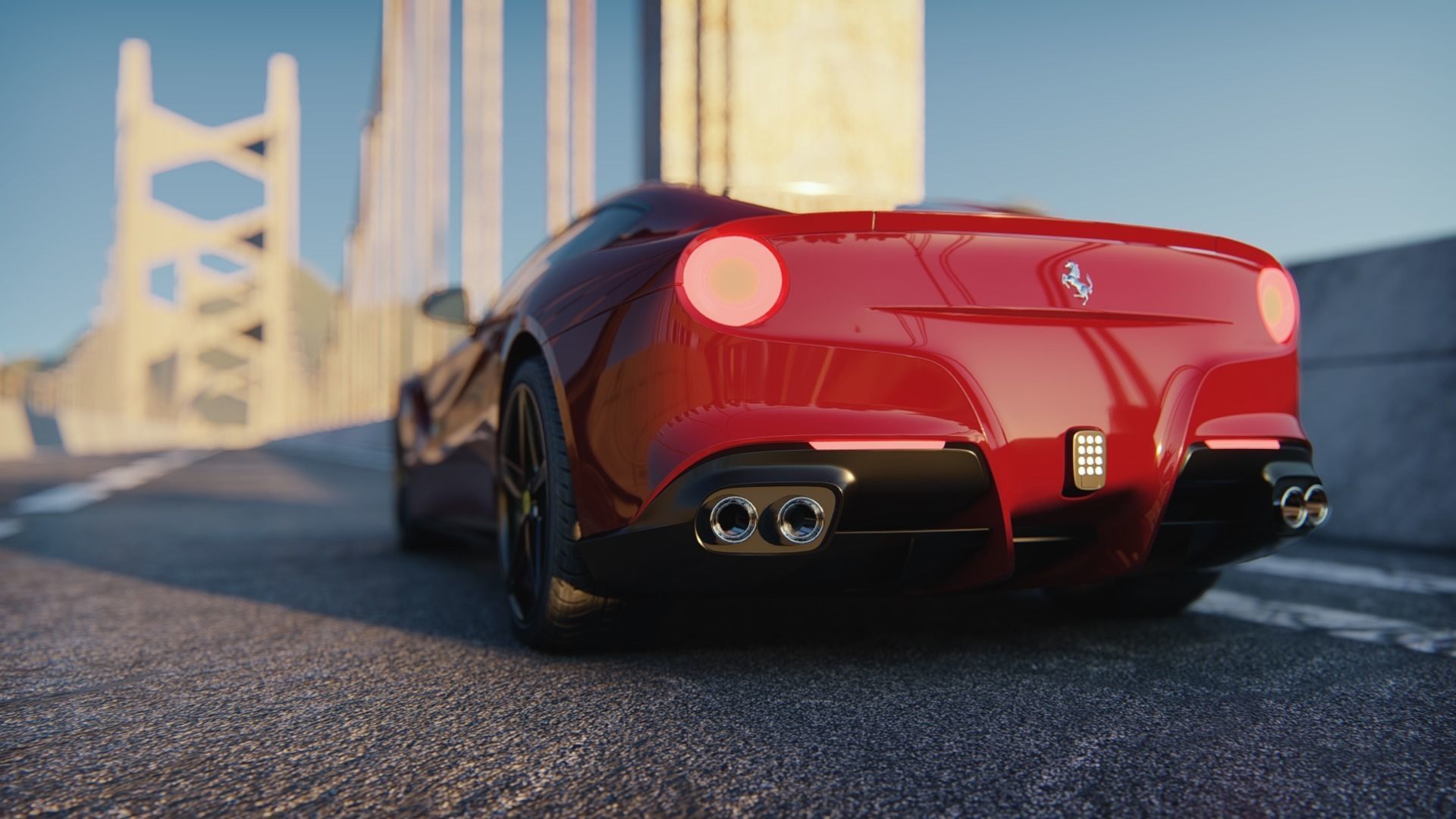 Ferrari F12 Berlinetta 2017 3d model 3D model_12