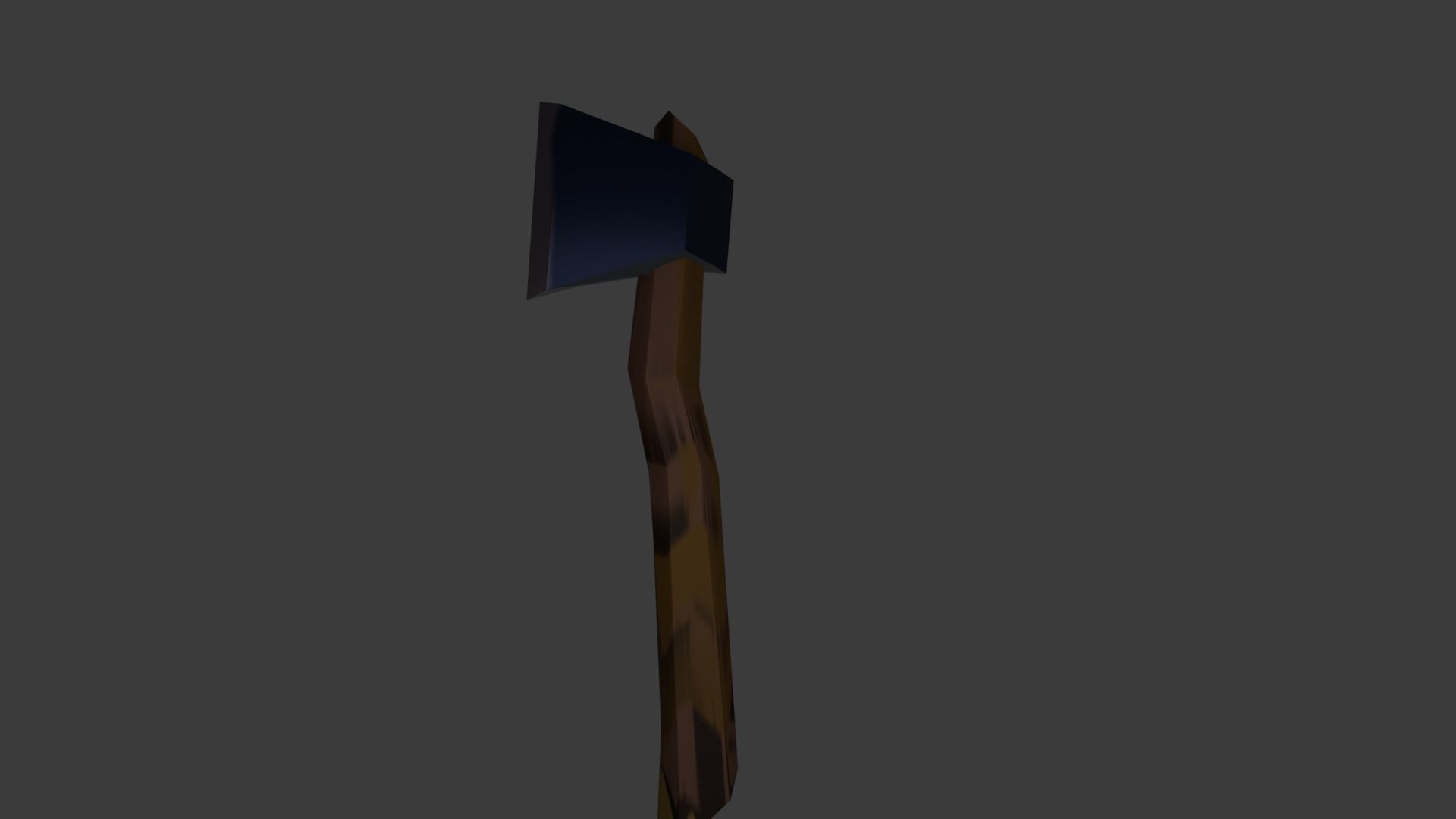 Hatchet Free low-poly 3D model_4