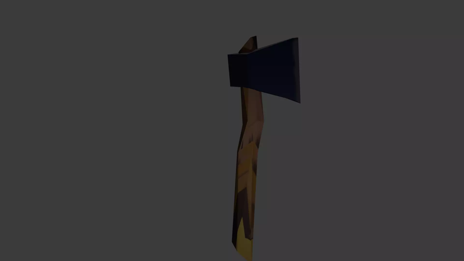 Hatchet Free low-poly 3D model_0