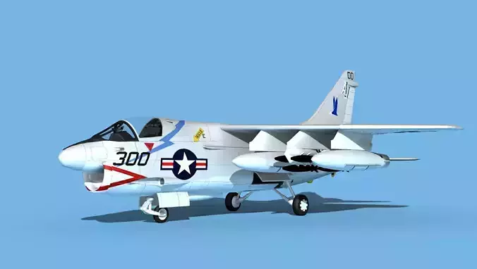 Chance Vought A-7C Corsair II V18 USN