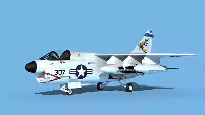 Chance Vought A-7D Corsair V020 USNMax