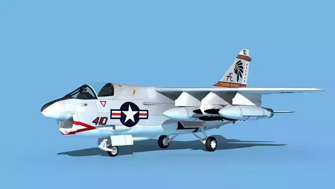 Chance Vought A-7D Corsair V024 USN