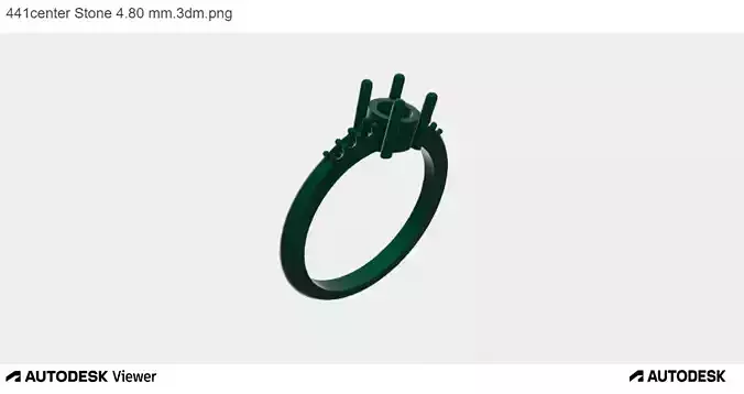 Women Ring with a Round Cut Center Stone