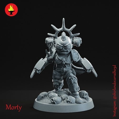 Chaos Champion Morty 3D print model