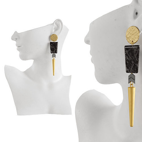 Boutique Jewelry Mannequin Display Stand 001 3D model