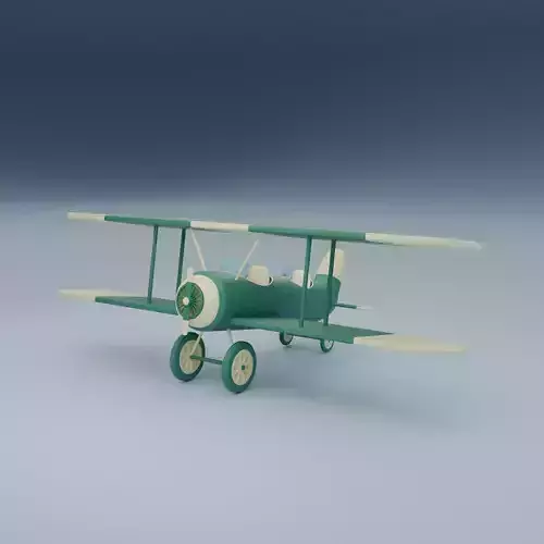 Stylized WW1plane