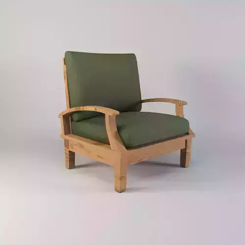 Teak wooden chair