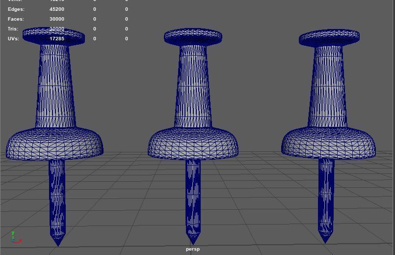 Pushpin 3D Model  3D model_10