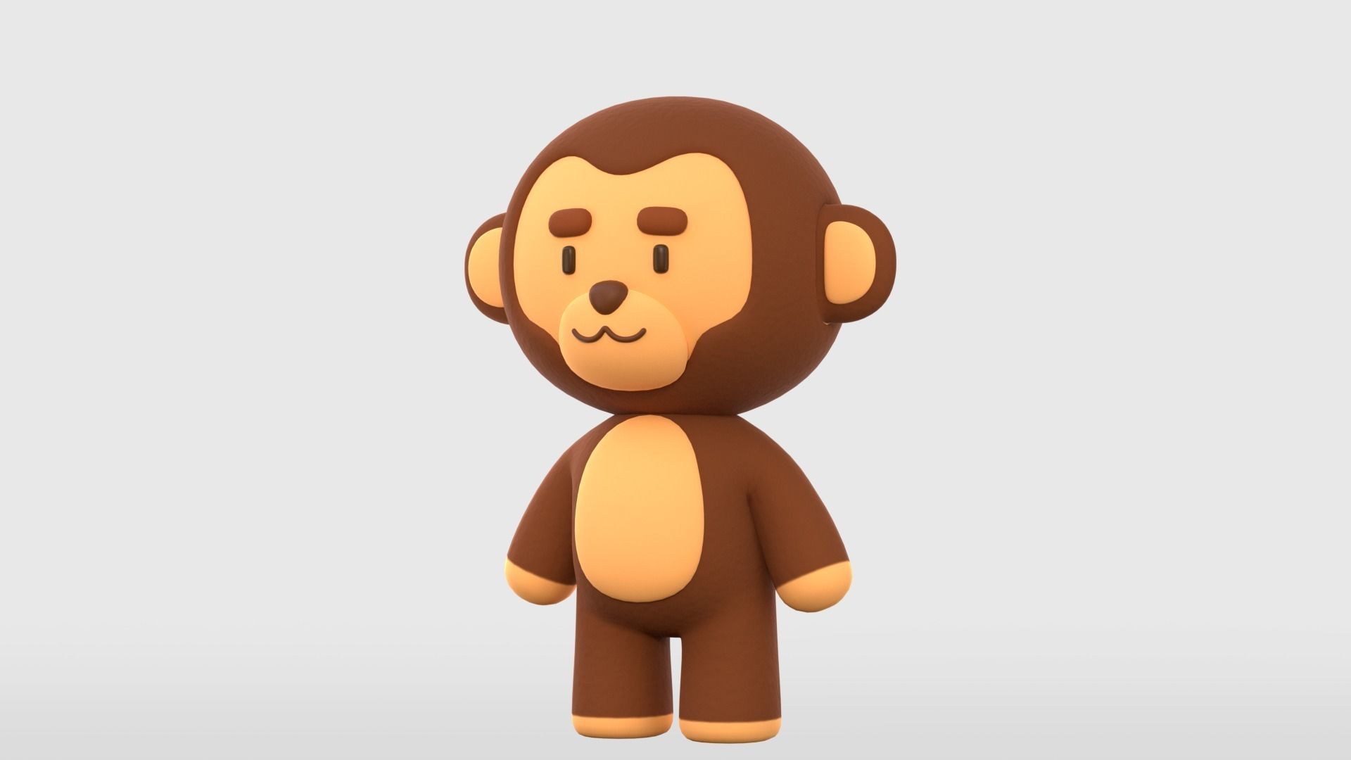 CUTE ANIMALS PACK 3D model_14