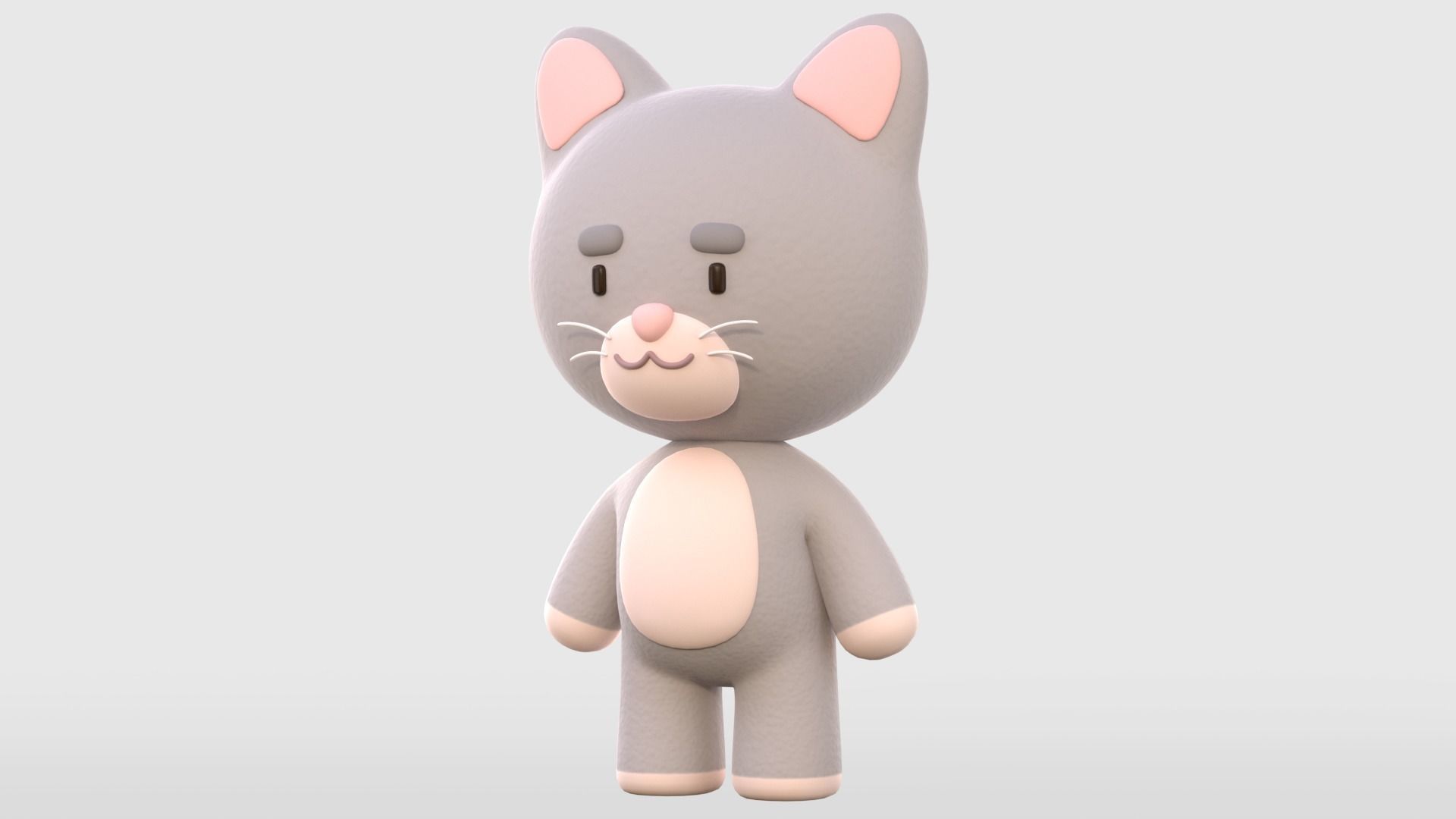 CUTE ANIMALS PACK 3D model_9