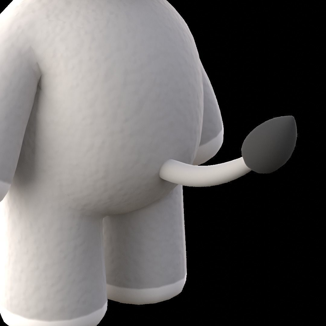 CUTE ANIMALS PACK 3D model_32