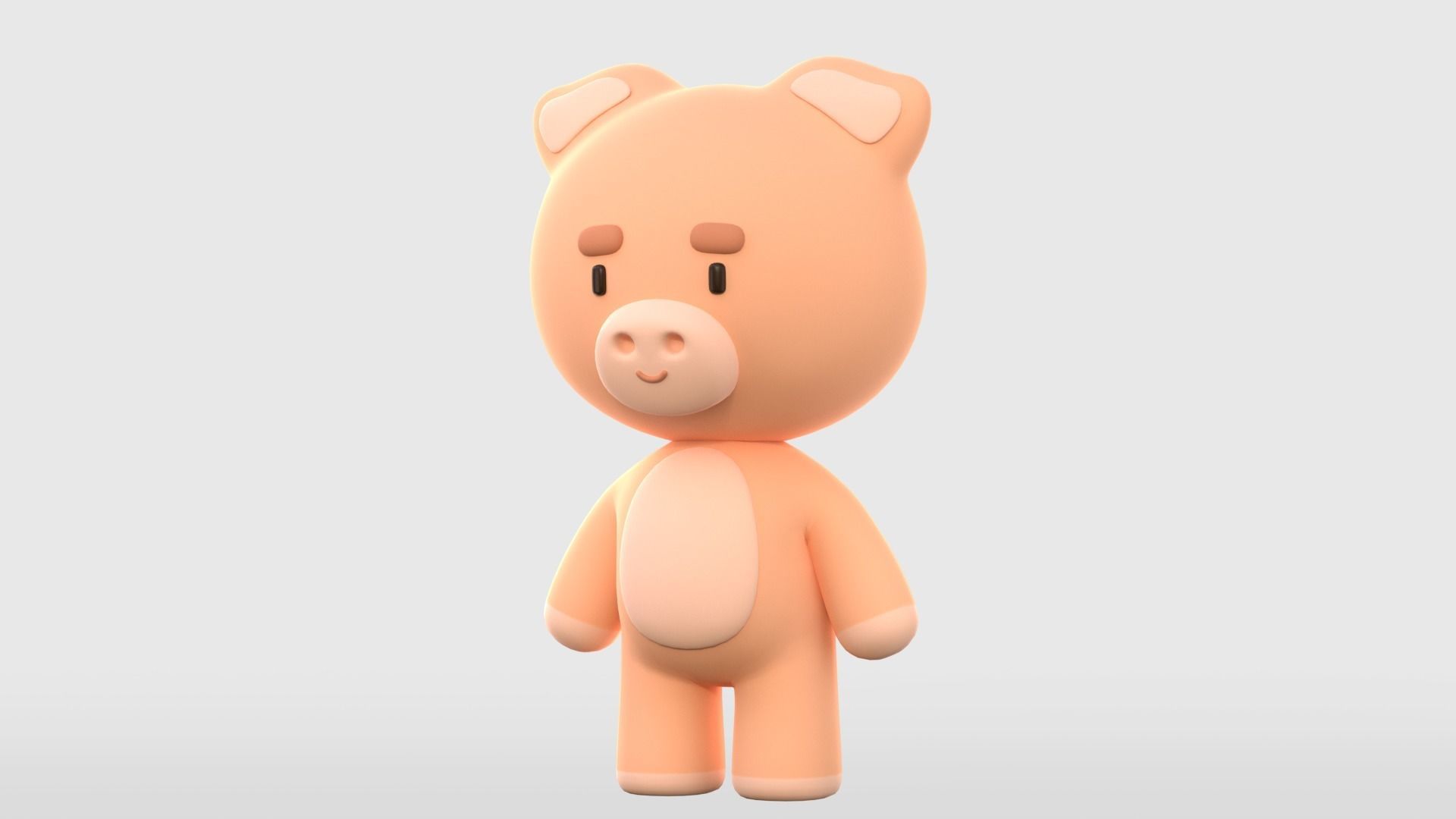 CUTE ANIMALS PACK 3D model_13