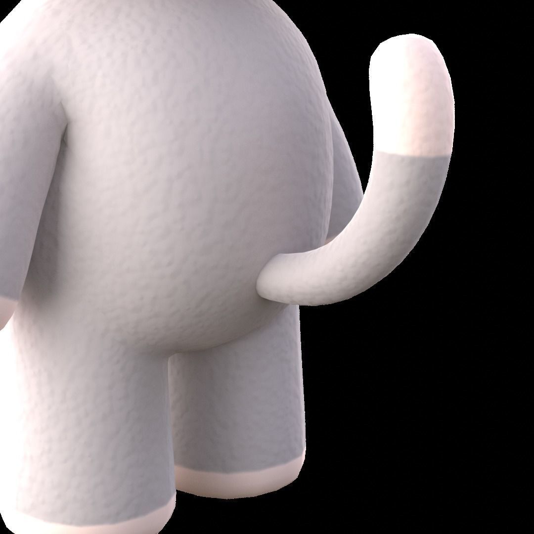 CUTE ANIMALS PACK 3D model_33