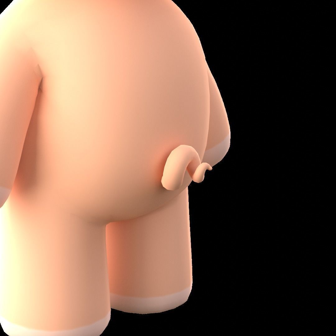 CUTE ANIMALS PACK 3D model_38